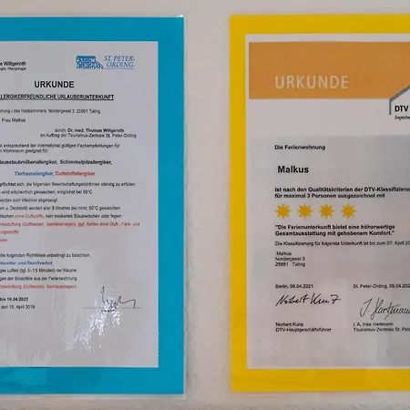 아파트 Ferienwohnung-malkus 타팅